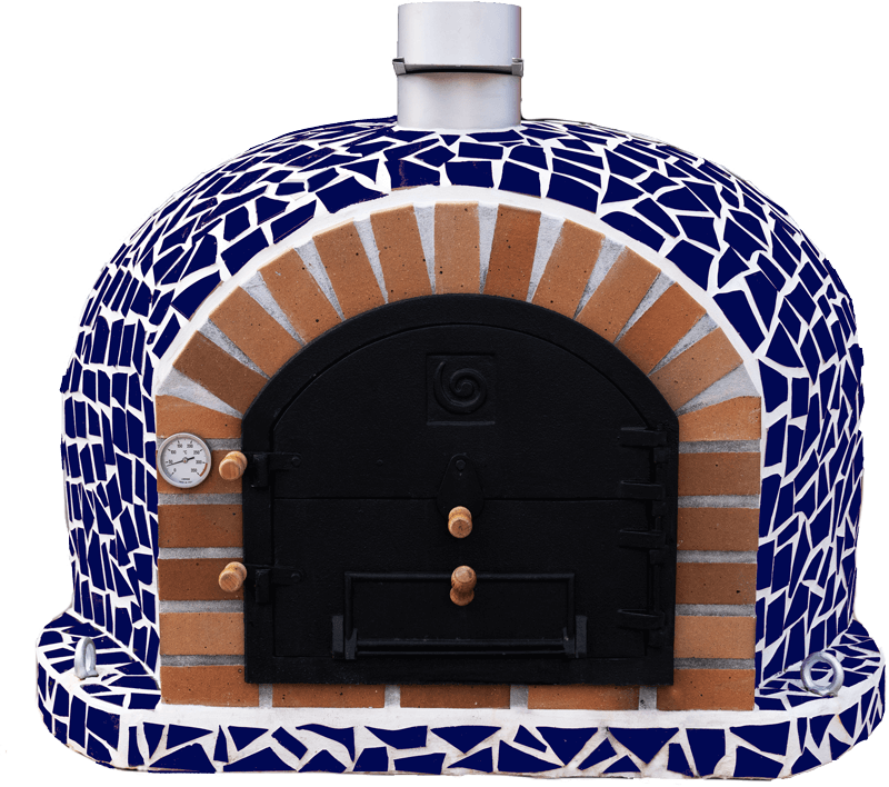 Oven Blue MosaicoWood Fired Brick Pizza Oven_Ireland_Dublin_Louth_Wexford_Kilkenny_Offaly_Tullamore_Galway_Mayo_Castlebar_Westport_Donegal_Antrim_Down_Armagh_Derry_Kerry_Killarney_Cork_Limerick