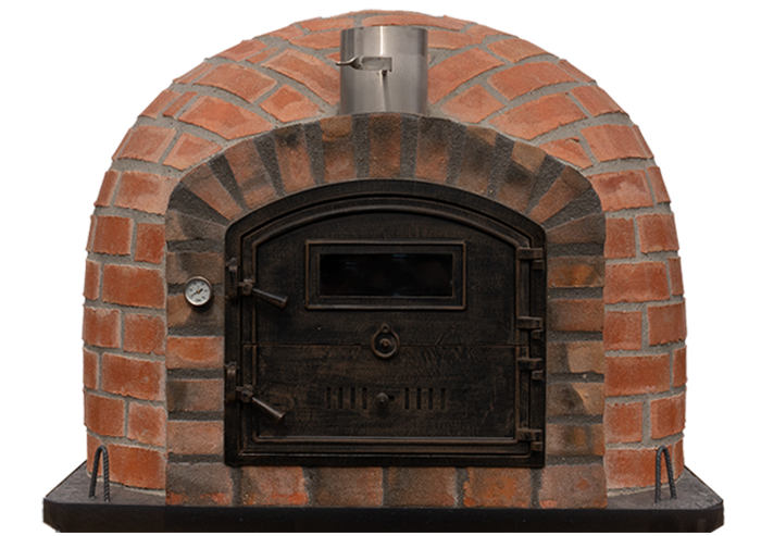 Rio Tinto wood-fired brick pizza oven – best-selling outdoor oven with rustic charm and high heat performance, ideal for Irish gardens and all-season cooking.