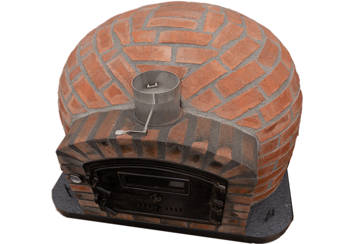 Rio Tinto wood-fired brick pizza oven – best-selling outdoor oven with rustic charm and high heat performance, ideal for Irish gardens and all-season cooking.